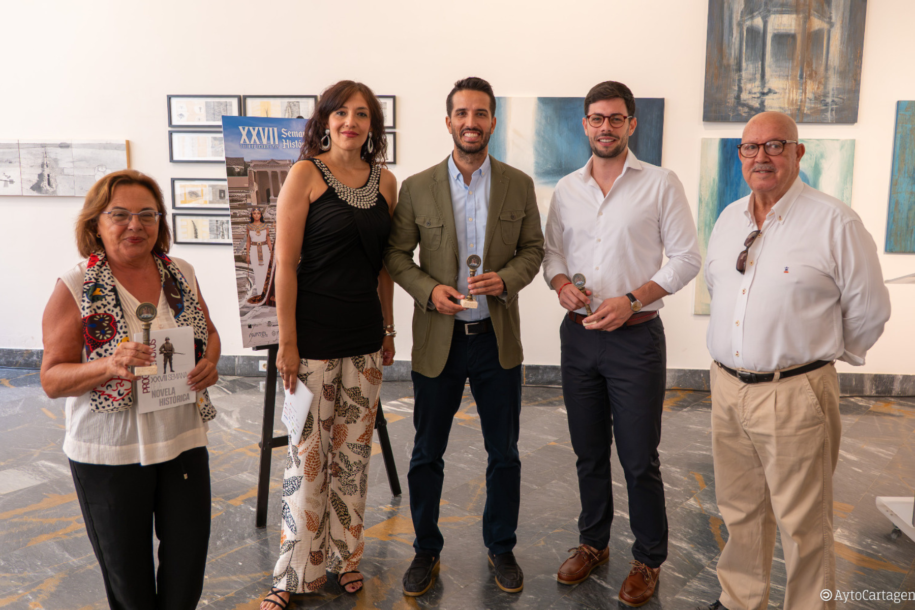 La Semana de la Novela Histórica de Cartagena regresará en octubre con su XXVI edición