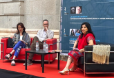 Cristina Monge y Andrea Rizzi en Cartagena Piensa. Imagen de archivo