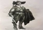 Boceto del monumento al capit�n Alatriste
