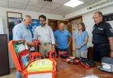 La Polic�a Local de Cartagena estrena cinco desfibriladores en sus veh�culos para reforzar la cardioprotecci�n