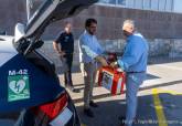 La Polic�a Local de Cartagena estrena cinco desfibriladores en sus veh�culos para reforzar la cardioprotecci�n