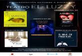 Programaci�n teatral en El Luzzy. Octubre - diciembre